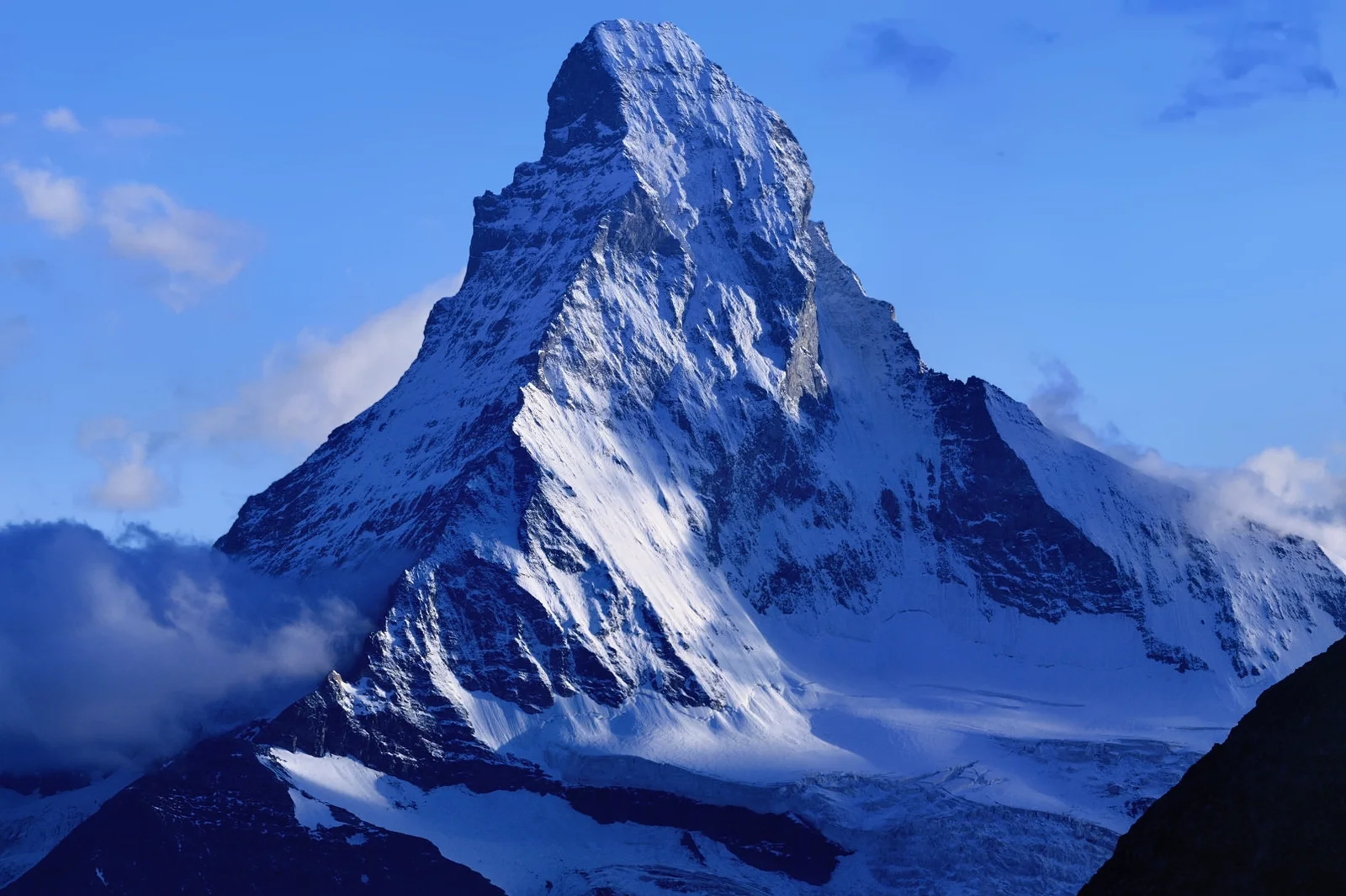 Vista de Alpes Suíços