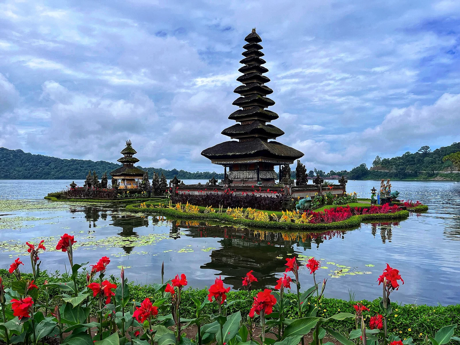 Templo Ulun Danu Bratan, em Bali